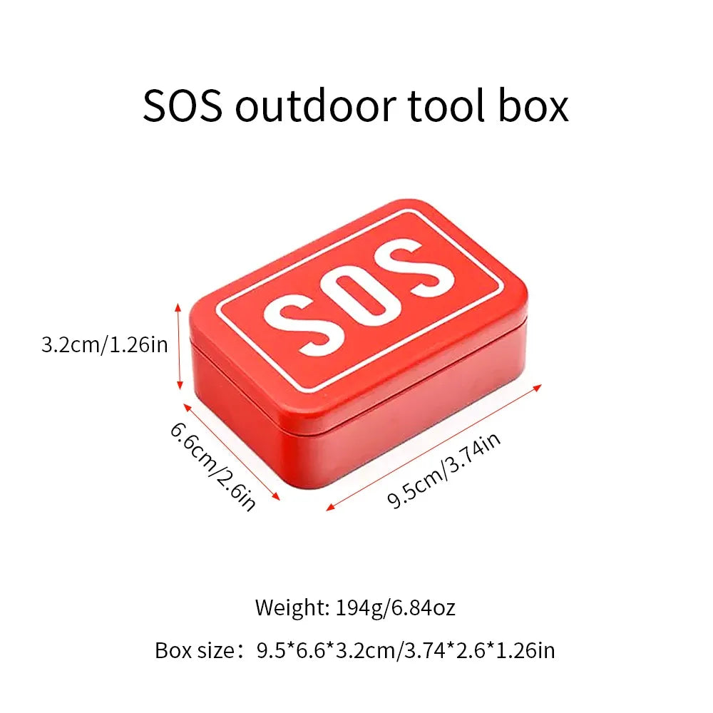 SOS Emergency Tool Box For Camping And Outdoor Adventures
