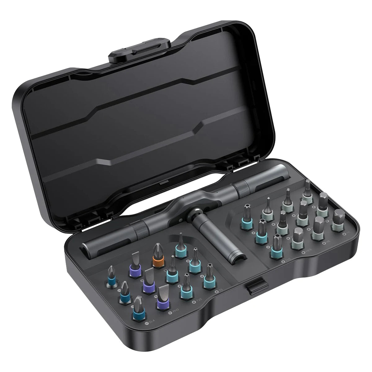 VMAN 24 in 1 Multifunction Ratchet Screwdriver Set with Magnetic Bits