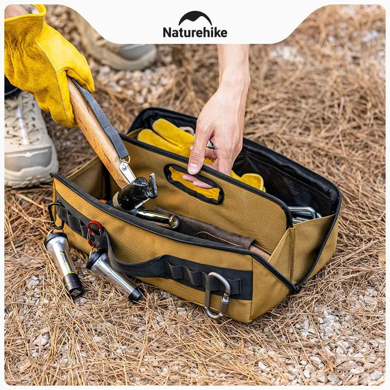 Naturehike Camping Tool Bag Large Capacity Folding Multifunctional Tool Storage Bag OutdoorWork Accessoires Tool Box by Beastly Survival Outlet