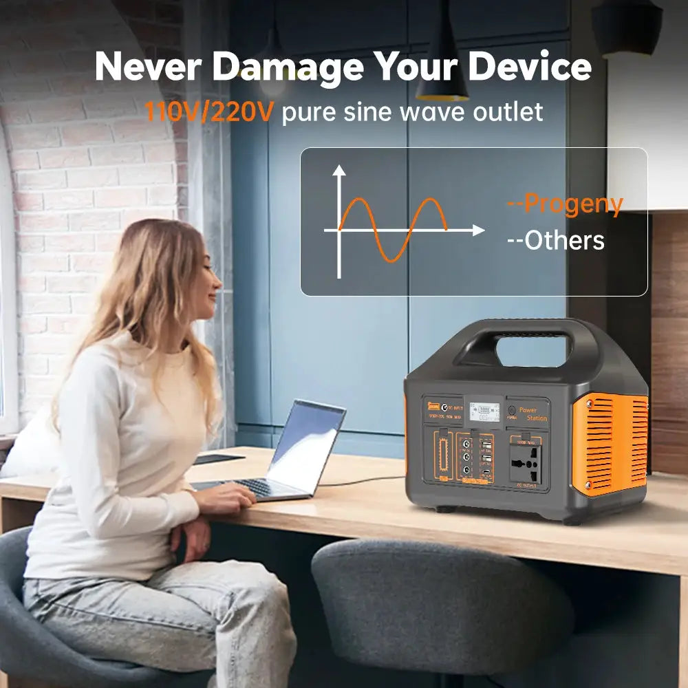 Gaiaray Portable Power Station 460Wh LiFePO4 110V AC USB Pro by Beastly Survival Outlet