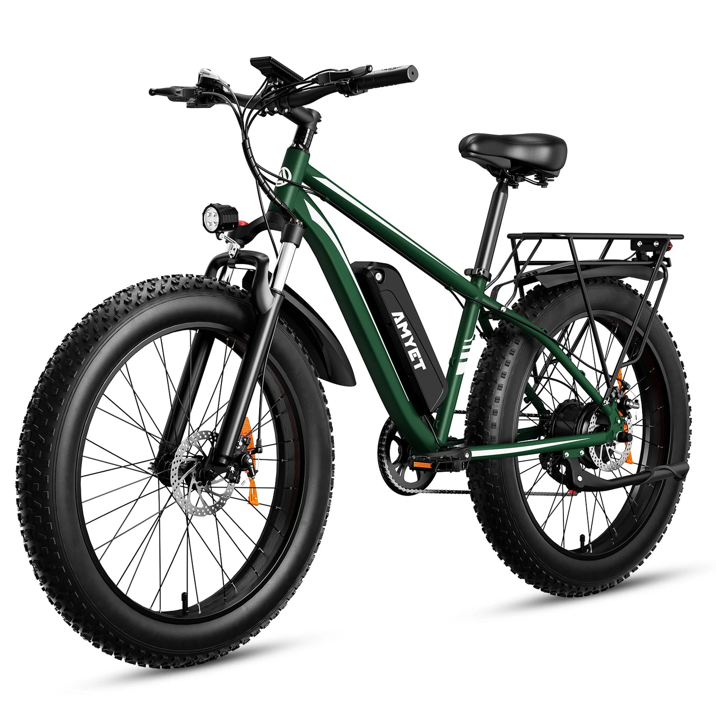 AMYET Electric Bike EB26 1500W 48V Fat Tire Mountain Bicycle