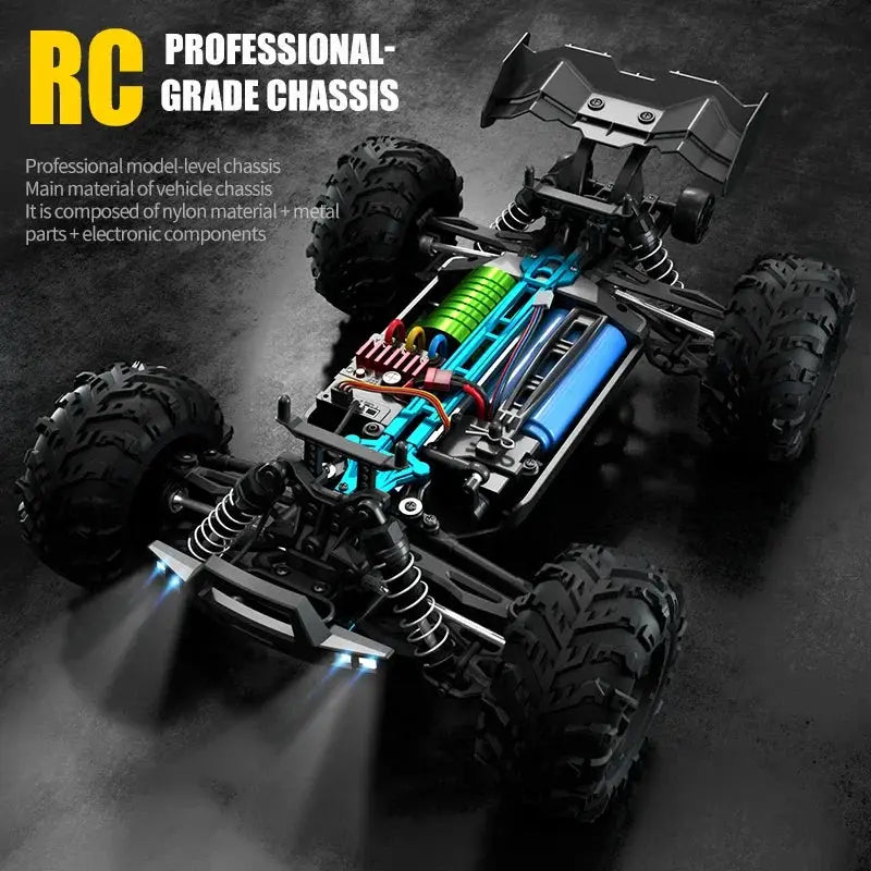 High Speed RC Car 4WD Off Road Brushless Monster Truck Pro X by Beastly Survival Outlet