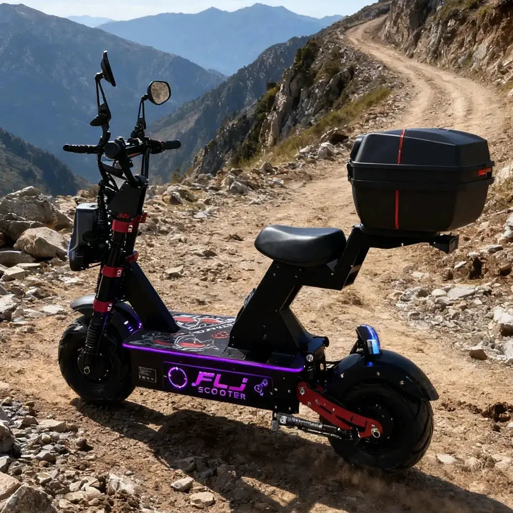 Upgraded K13 72V 12000W Electric Scooter with APP/NFC Fast Speed Fat Wheel US Stock E Scooters by Beastly Survival Outlet