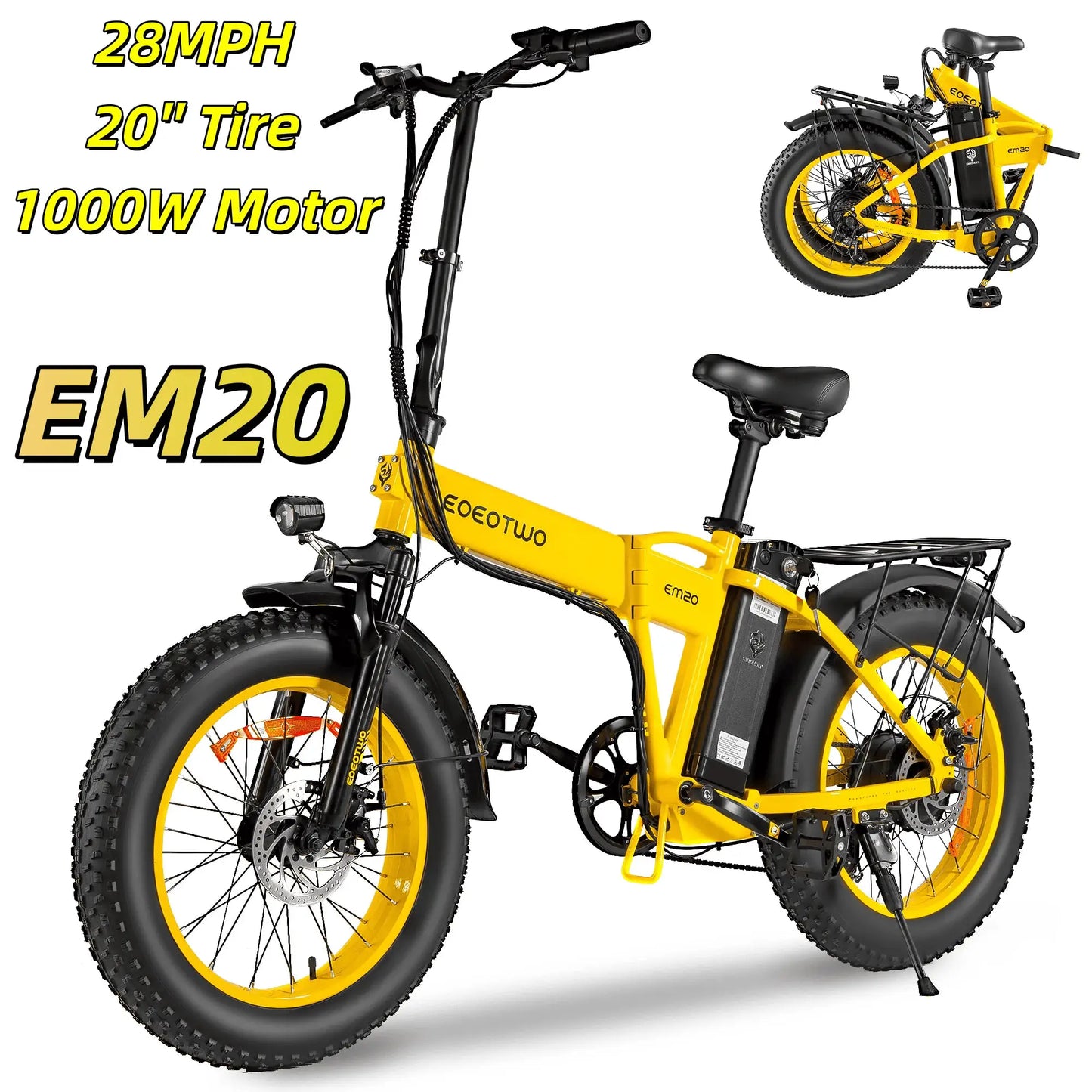1500W Fat Tire Electric Bike 34MPH 48V 15Ah Aluminum MTB Pro by Beastly Survival Outlet