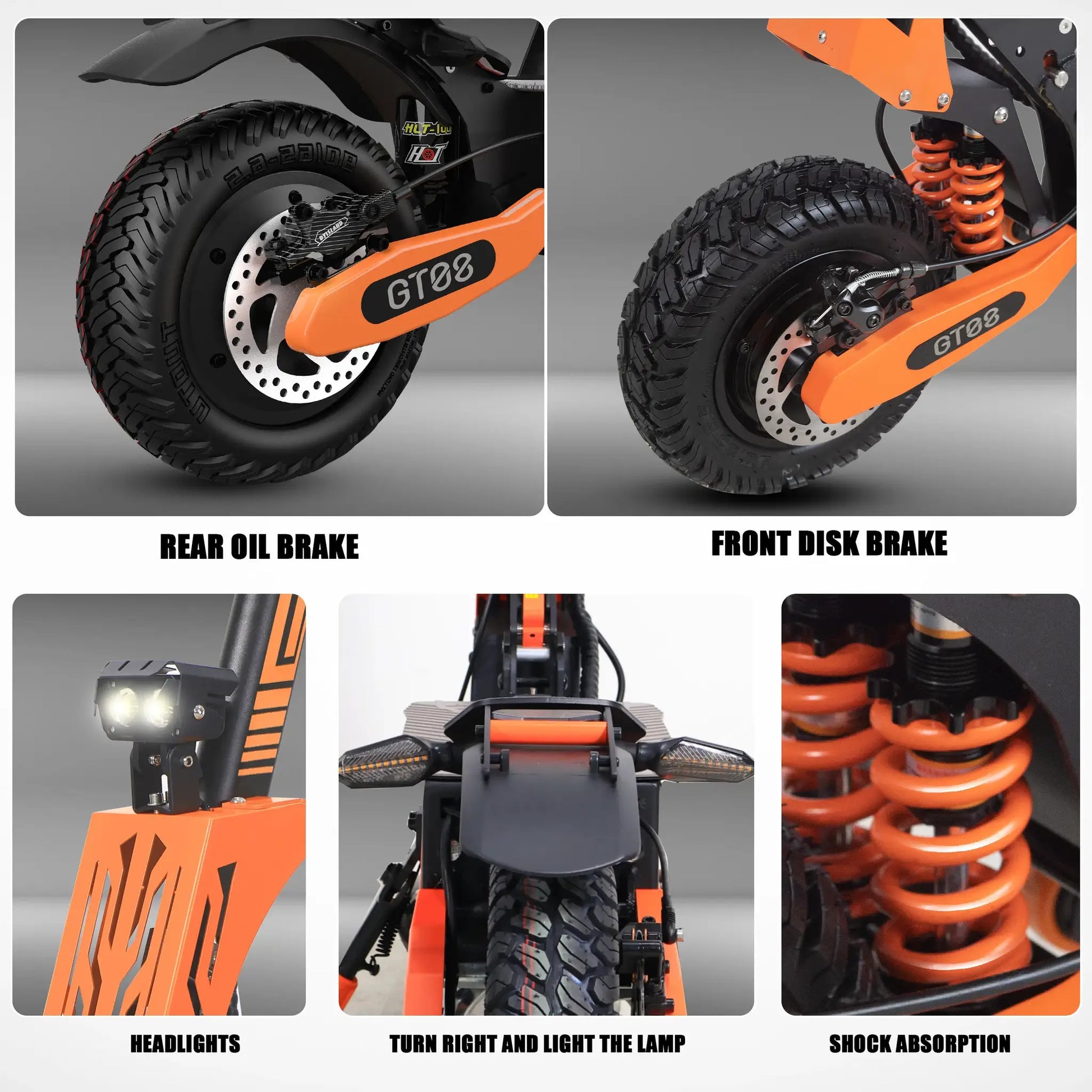 Arwibon 5600W Adult Electric Scooter Dual Motor Top Speed 46MPH,60V27AH, 11-inch Off-Road Tires Sport Folding eScooter by Beastly Survival Outlet