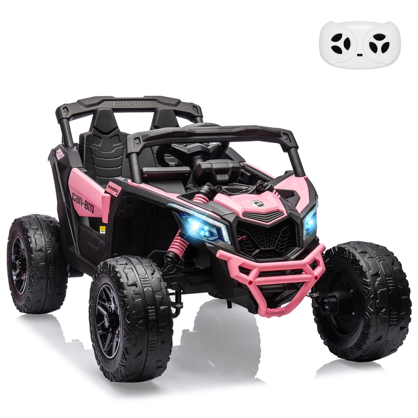 Licensed Can Am Electric Kids UTV Ride On Car Remote
