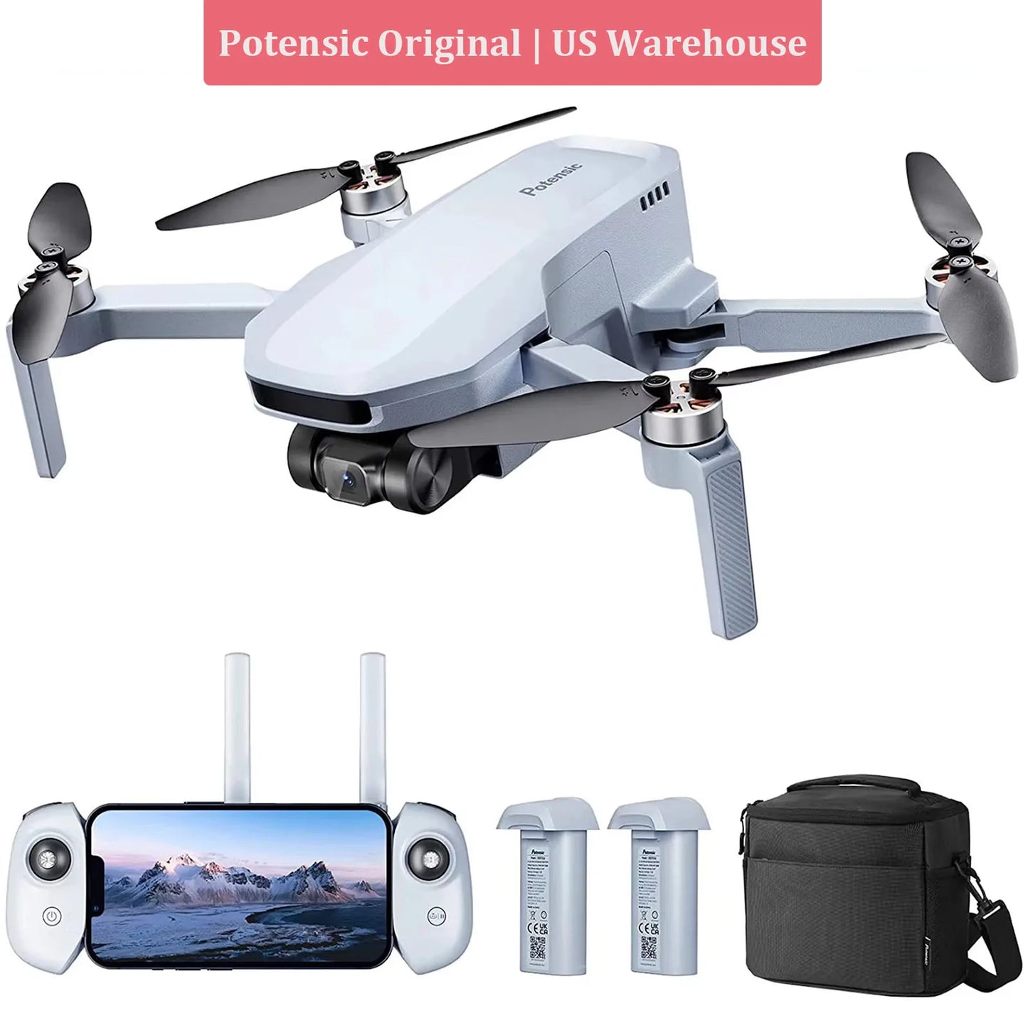 Potensic Atom SE Drone With 4K Gimbal Under 249g Beginners
