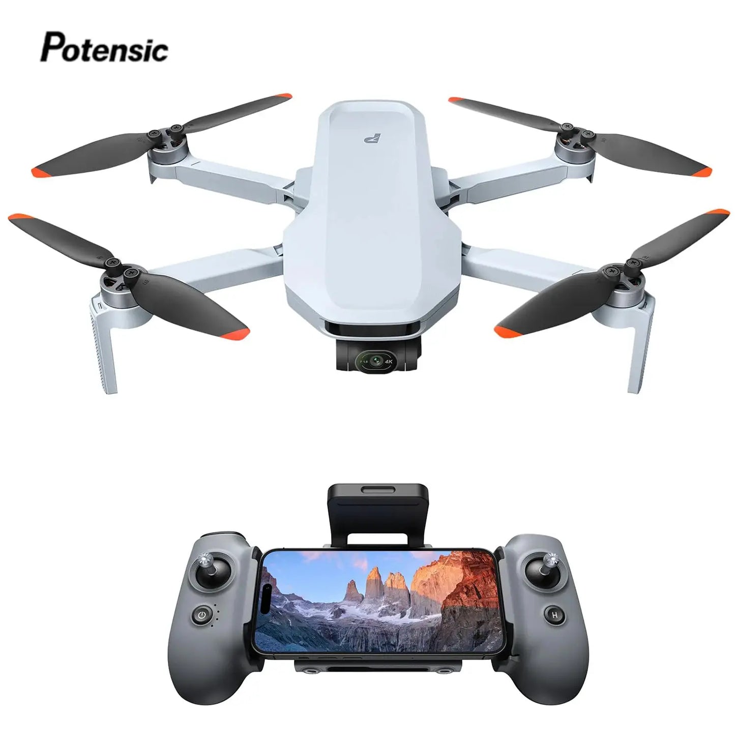 Potensic Atom 2 Drone 4K HDR Video 3 Axis Gimbal Under 249 g by Beastly Survival Outlet