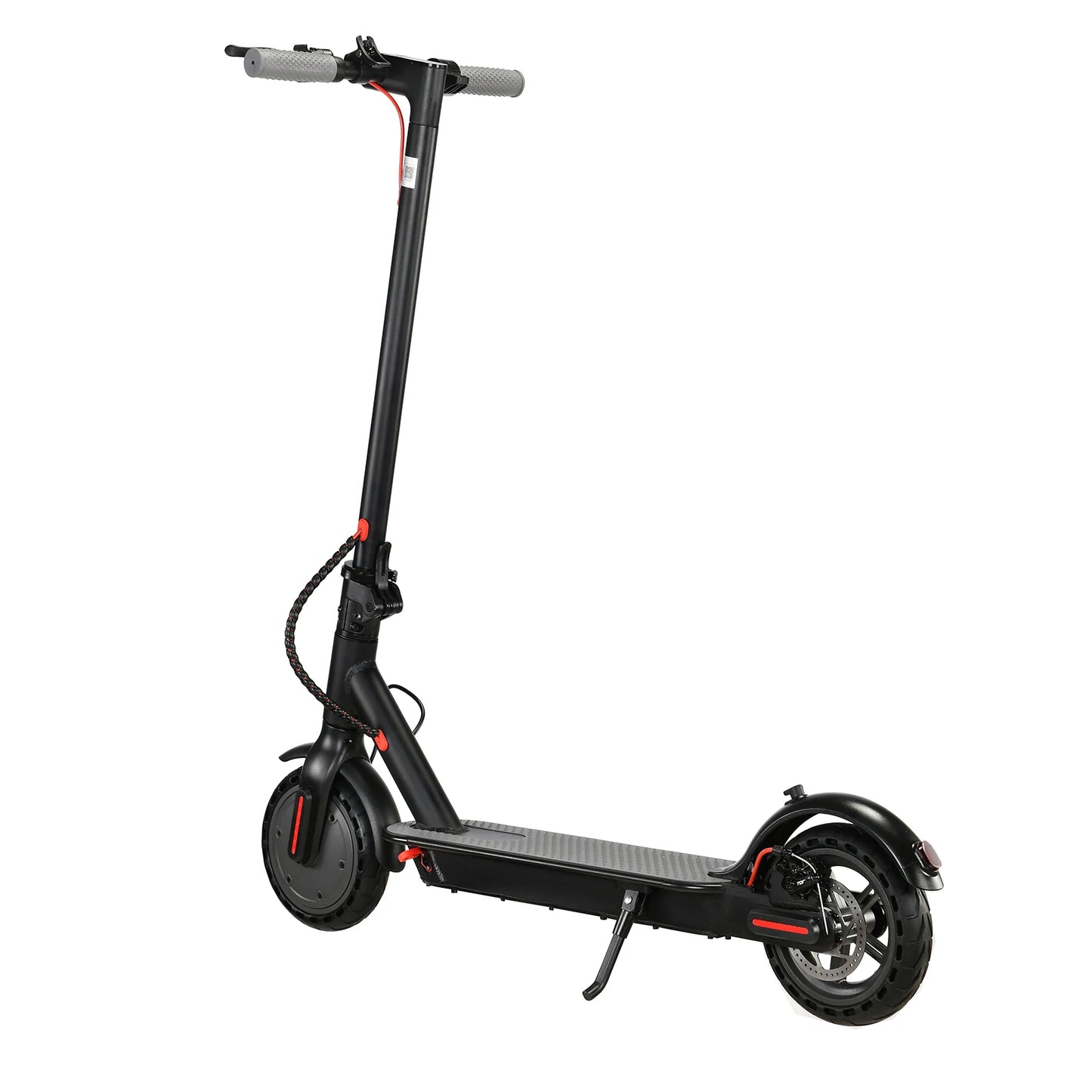 Lightweight Commuter Electric Scooter For Adults With Dual Brake System Explosion Proof Tires App Support Foldable