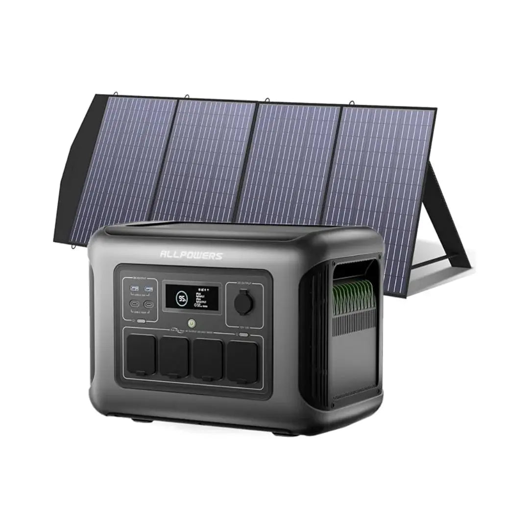 Allpowers R1500 Lite Portable Power Station X 1056Wh LiFePO4 by Beastly Survival Outlet