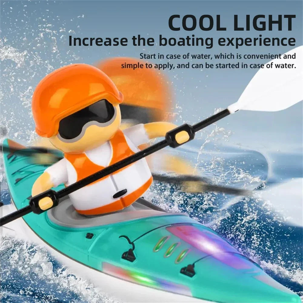 RC Boat Racing Remote Control Speedboat for Kids Outdoor Fun