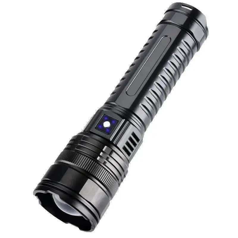 10000W Built-in Battery Flash Light Emergency Spotlights 9km 990000000LM Most Powerful Led Flashlights Tactical Torch 25000mah by Beastly Survival Outlet