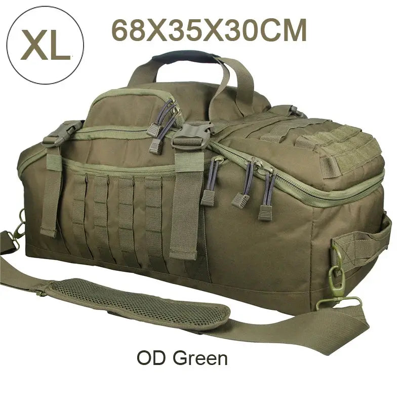 40L 60L 80L Waterproof Travel Bags Large Capacity Luggage Bags Men Duffel Bag Travel Tote Weekend Bag Duffel Bags by Beastly Survival Outlet