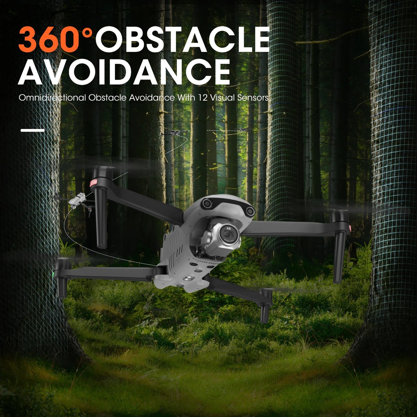 Autel EVO II Pro V3 Drone 4K Camera With GPS Long Range 25km