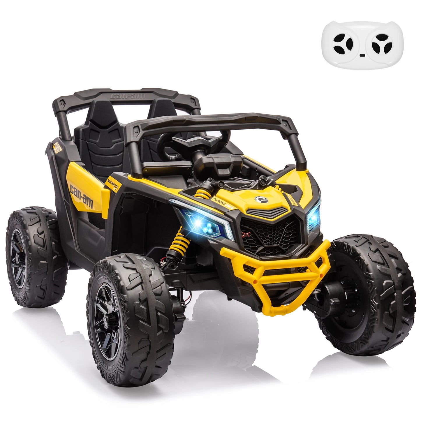 Licensed Can Am Electric Kids UTV Ride On Car Remote