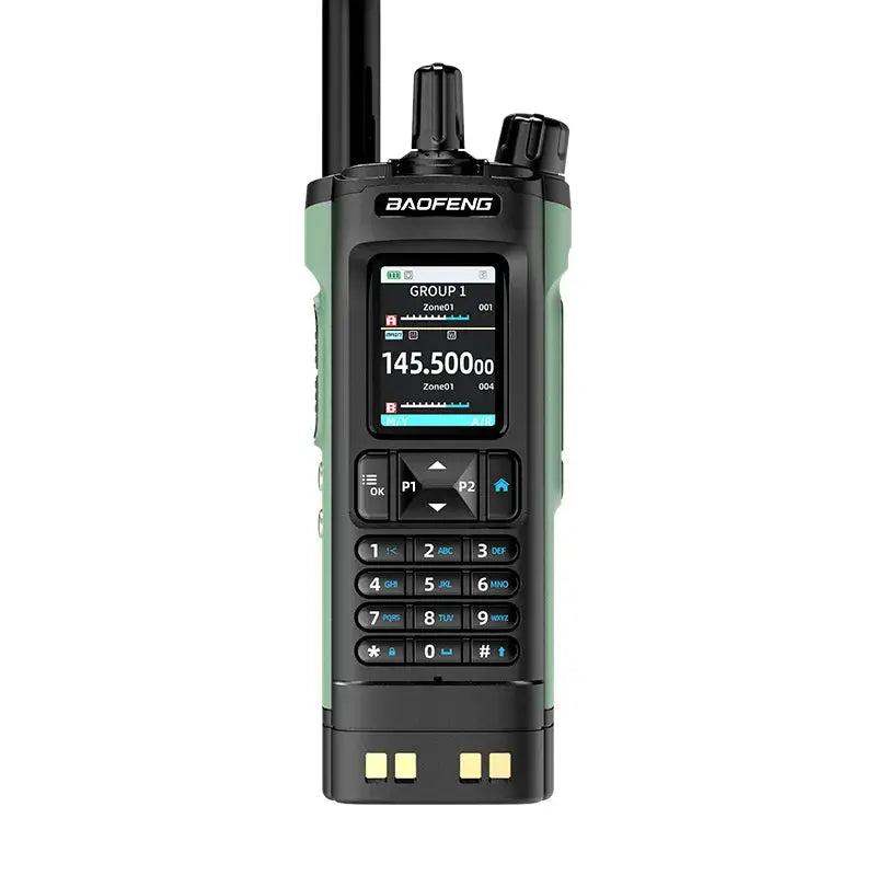 Baofeng DM32 Walkie Talkie DMR GPS 10W Multi Band Radio ProX by Beastly Survival Outlet