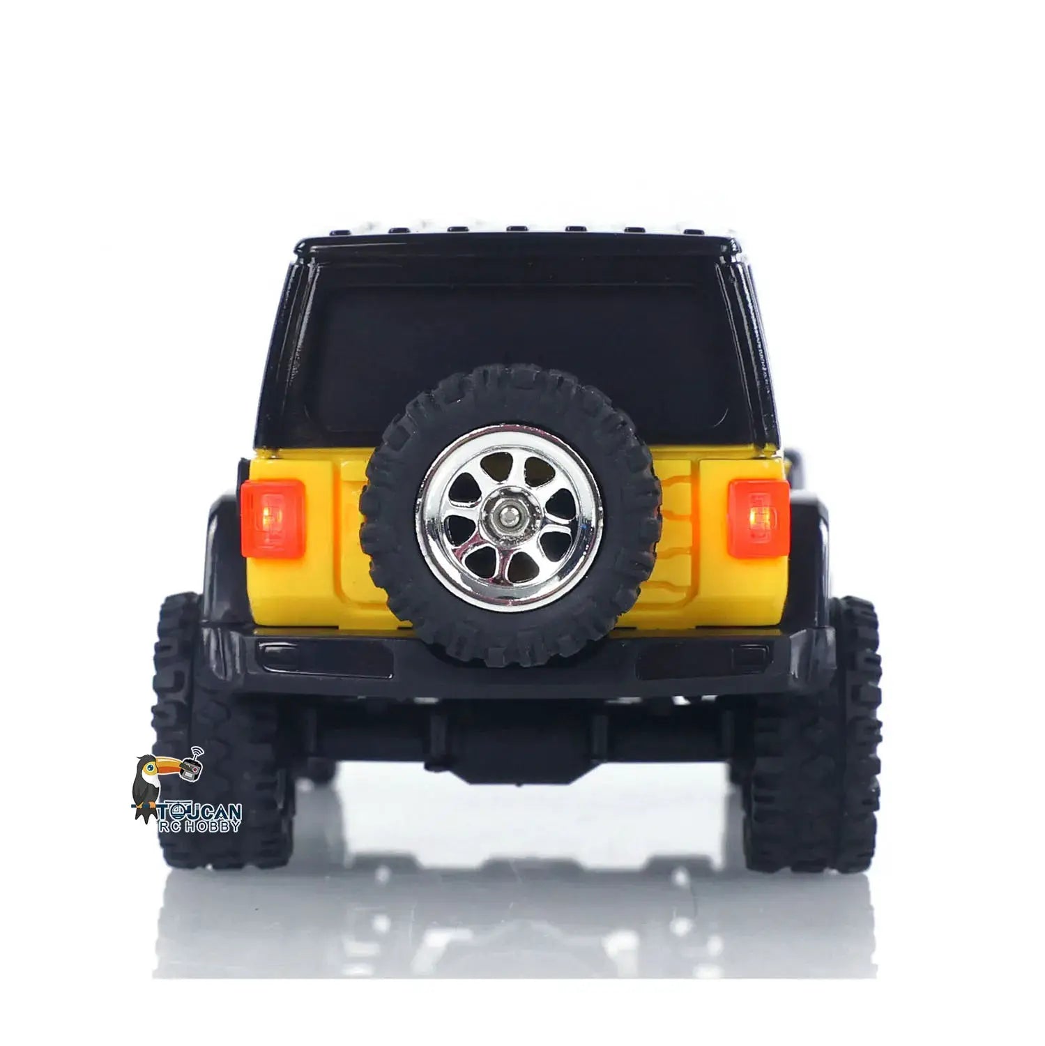 2.4G 1/36 Mini RC Rock Crawler 4WD Off-Road Car RTR Hobby Grade Remote Control Toy for Kids Adults Collectible Model by Beastly Survival Outlet