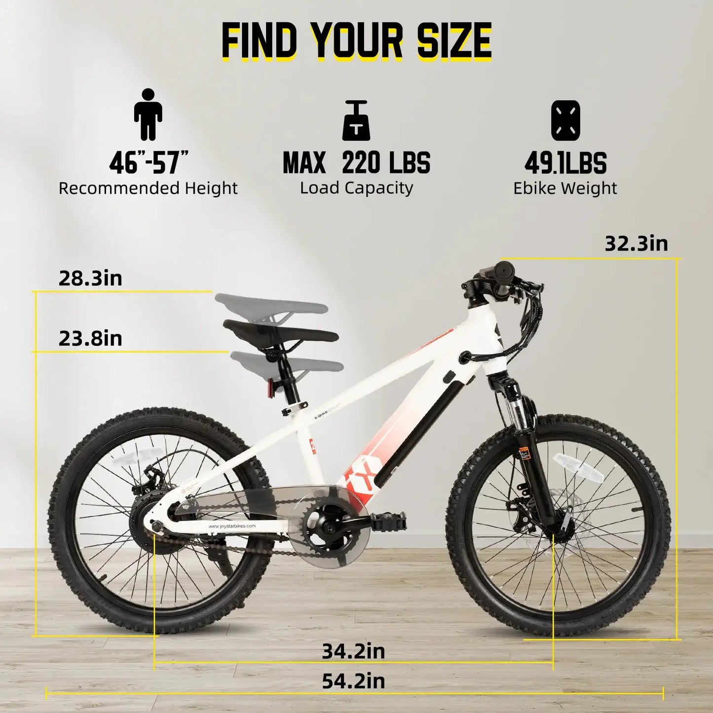 JoyStar Kids Electric Bike 250W 15 MPH Mountain Adventure Jr by Beastly Survival Outlet