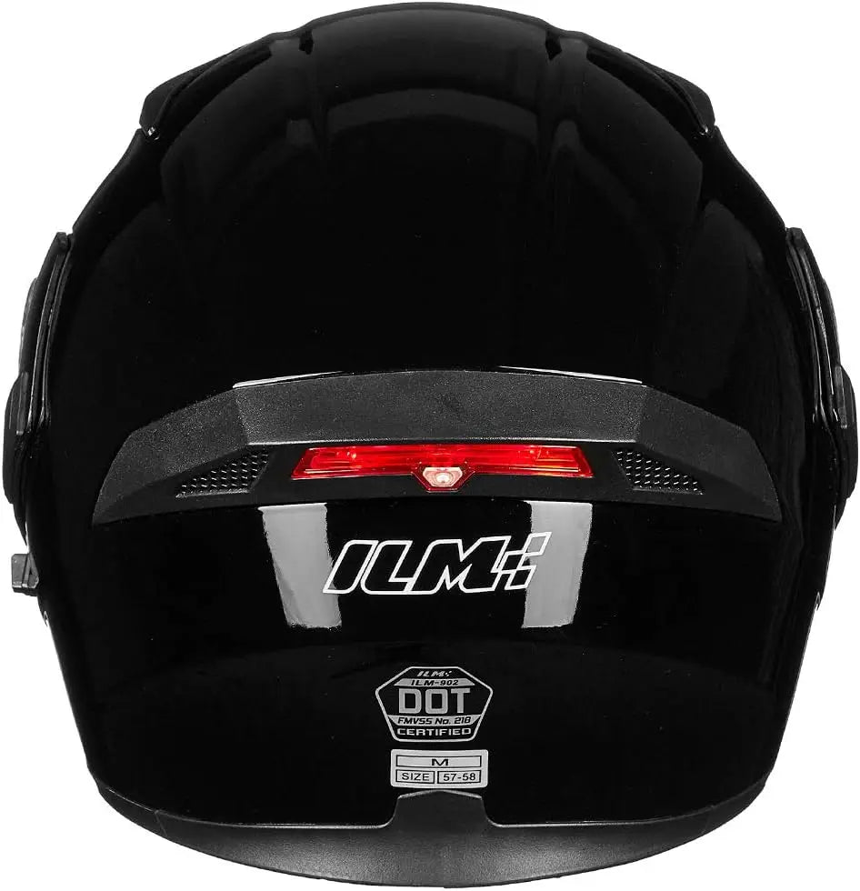 Motorcycle Modular Full Face Helmet with Dual Visor in 6 Colors