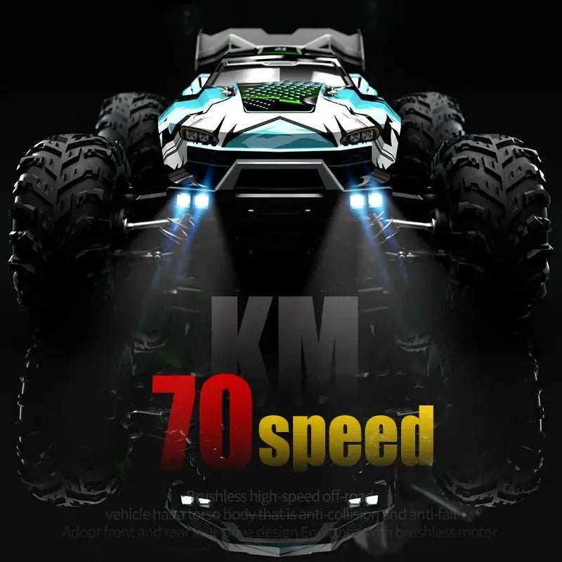 High Speed RC Car 4WD Off Road Brushless Monster Truck Pro X by Beastly Survival Outlet