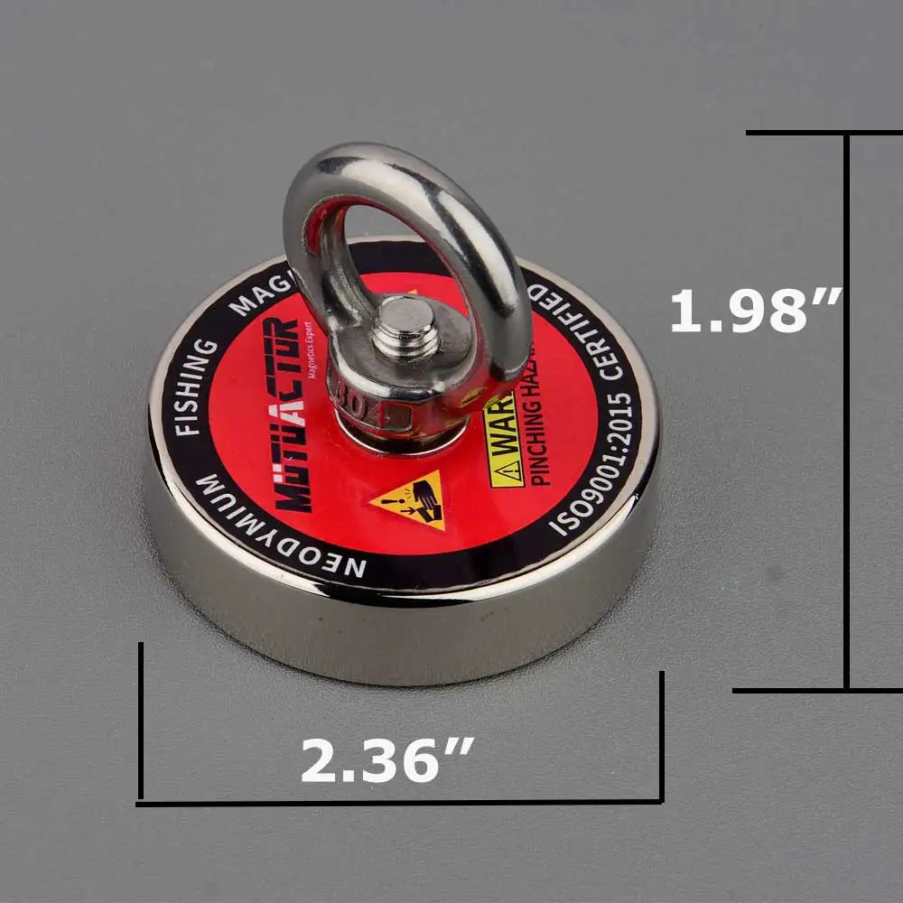 New Retrieval Neodymium Magnet Kit Grappling Hook N52 Rope