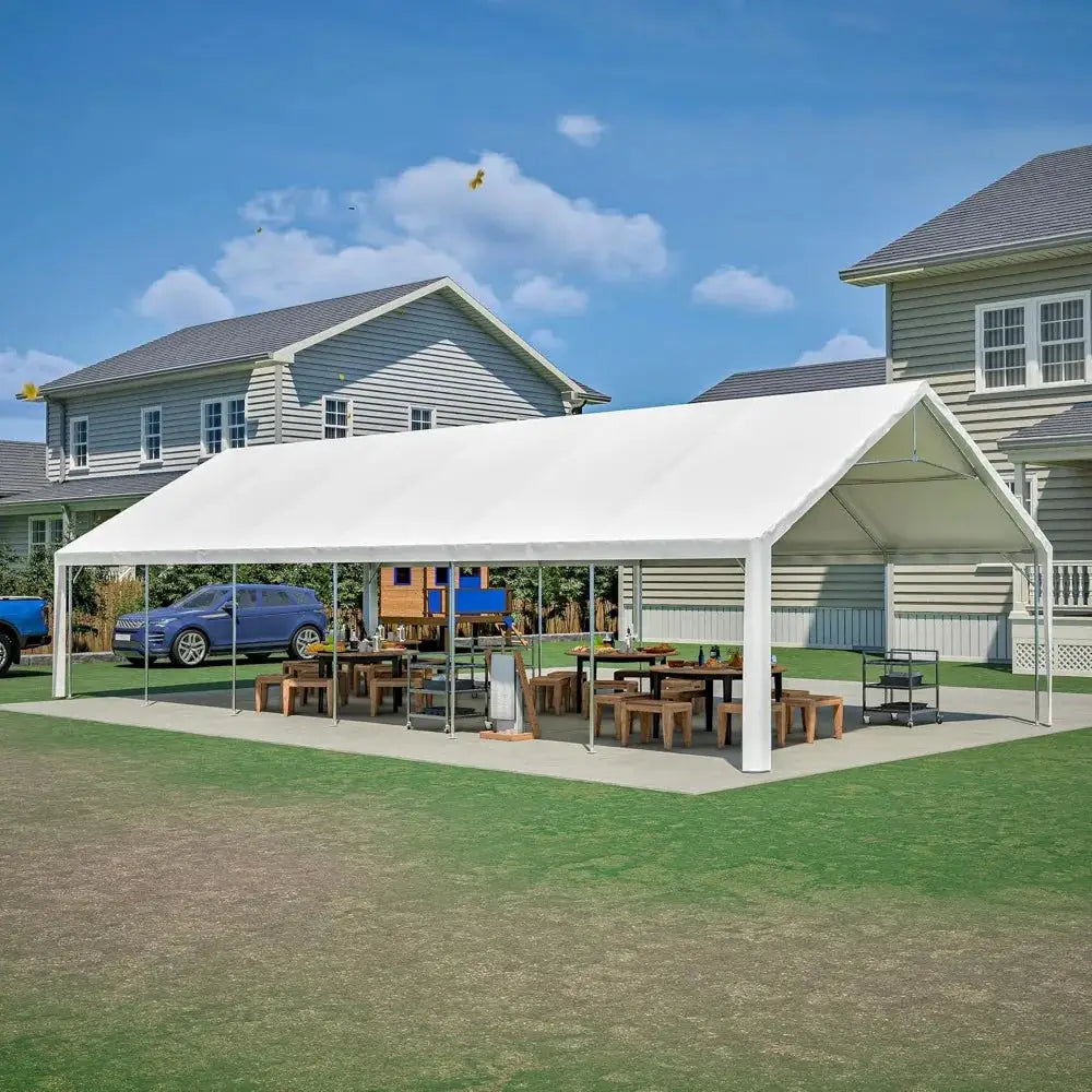20x40ft Outdoor Heavy Duty Party Tent, Carport Wedding Event Shelter, Large Commercial Canopy with Removable Sidewalls, BBQ Wedd by Beastly Survival Outlet
