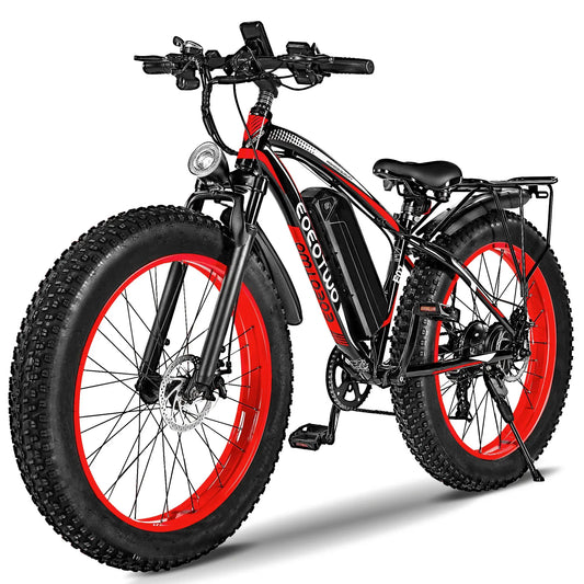 1500W Fat Tire Electric Bike 34MPH 48V 15Ah Aluminum MTB Pro by Beastly Survival Outlet
