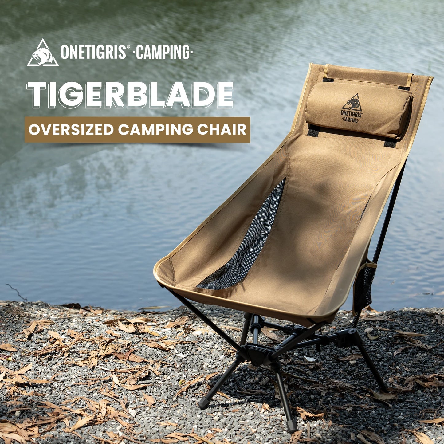 OneTigris Tigerblade Portable Camping Chair High Back