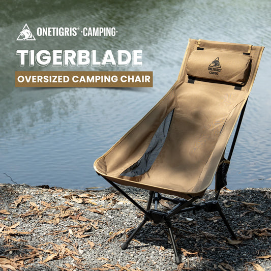 OneTigris Tigerblade Portable Camping Chair High Back