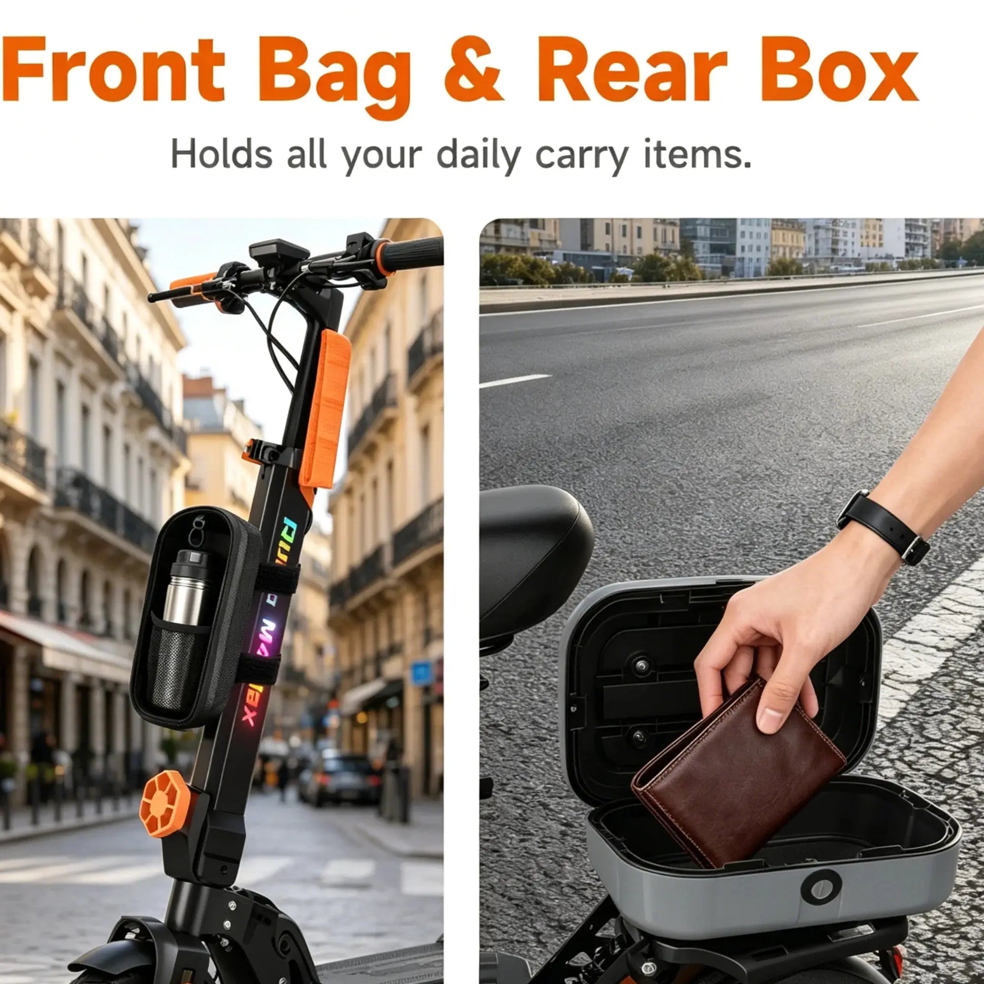 Electric Scooter for Adults, 1000W Motor, 48V 18.2Ah Battery, Foldable Commuter E Scooter, 10' Tires, Long Range Electric Scooter(18.2Ah Battery) by Beastly Survival Outlet