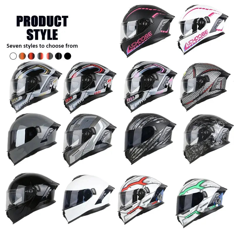 Modular Flip Up Motorcycle Helmet Four Seasons For Men Women by Beastly Survival Outlet