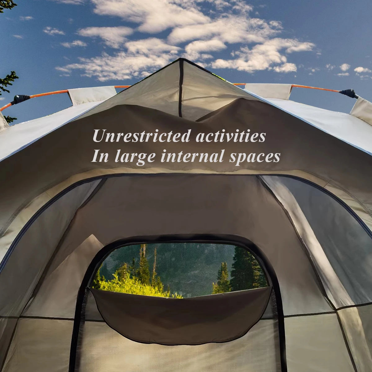 Outdoor Automatic Quick Opening Tent Rainproof 4 Person ProX