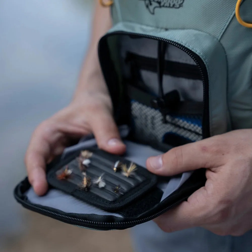 Fly Fishing Gear Bag Chest Bag for Anglers Small and Versatile