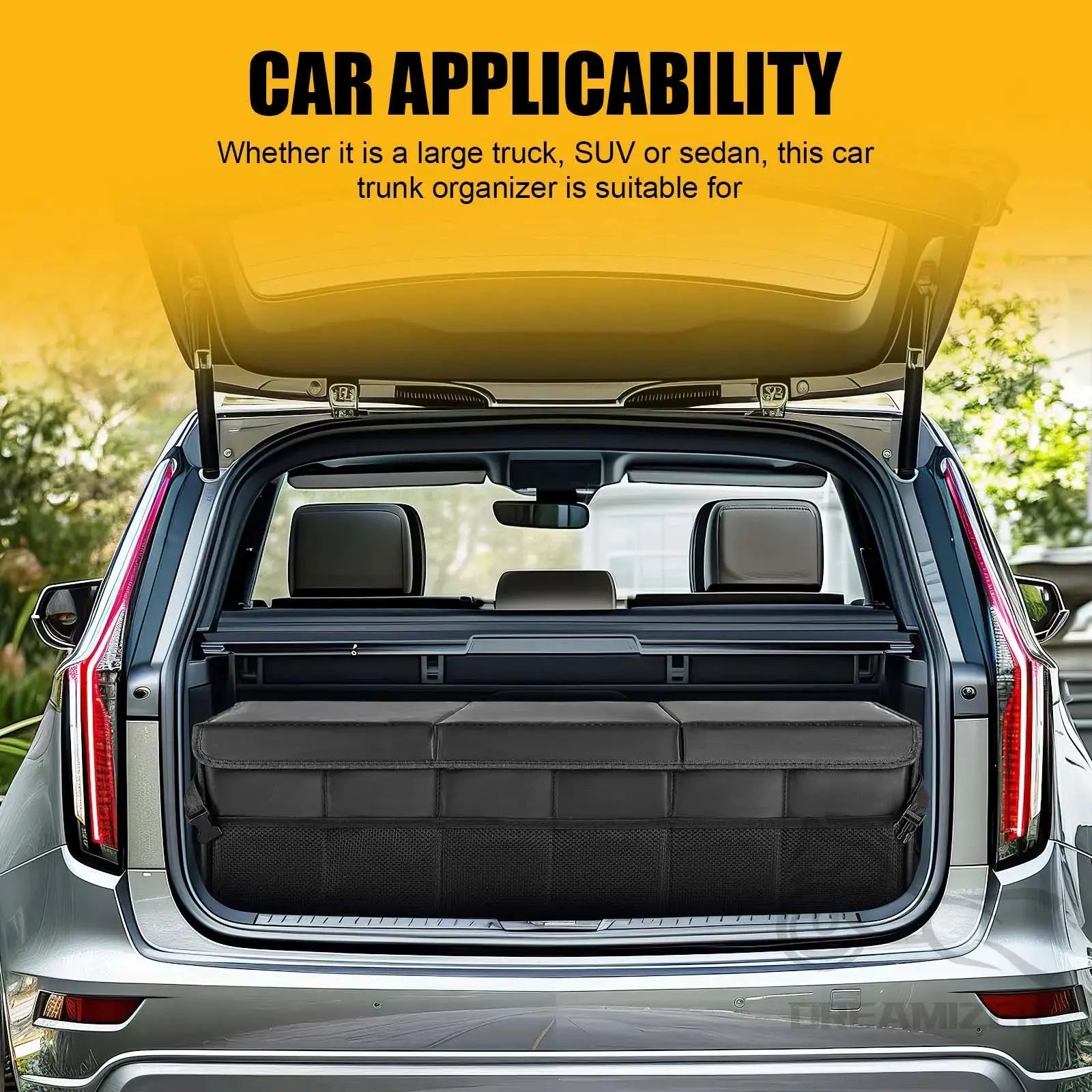 Car Organizer Trunk Storage Bag Large Capacity Auto Multiues Tools Storage Box Bag Stowing Tidying Car Trunk Organizer Bag by Beastly Survival Outlet