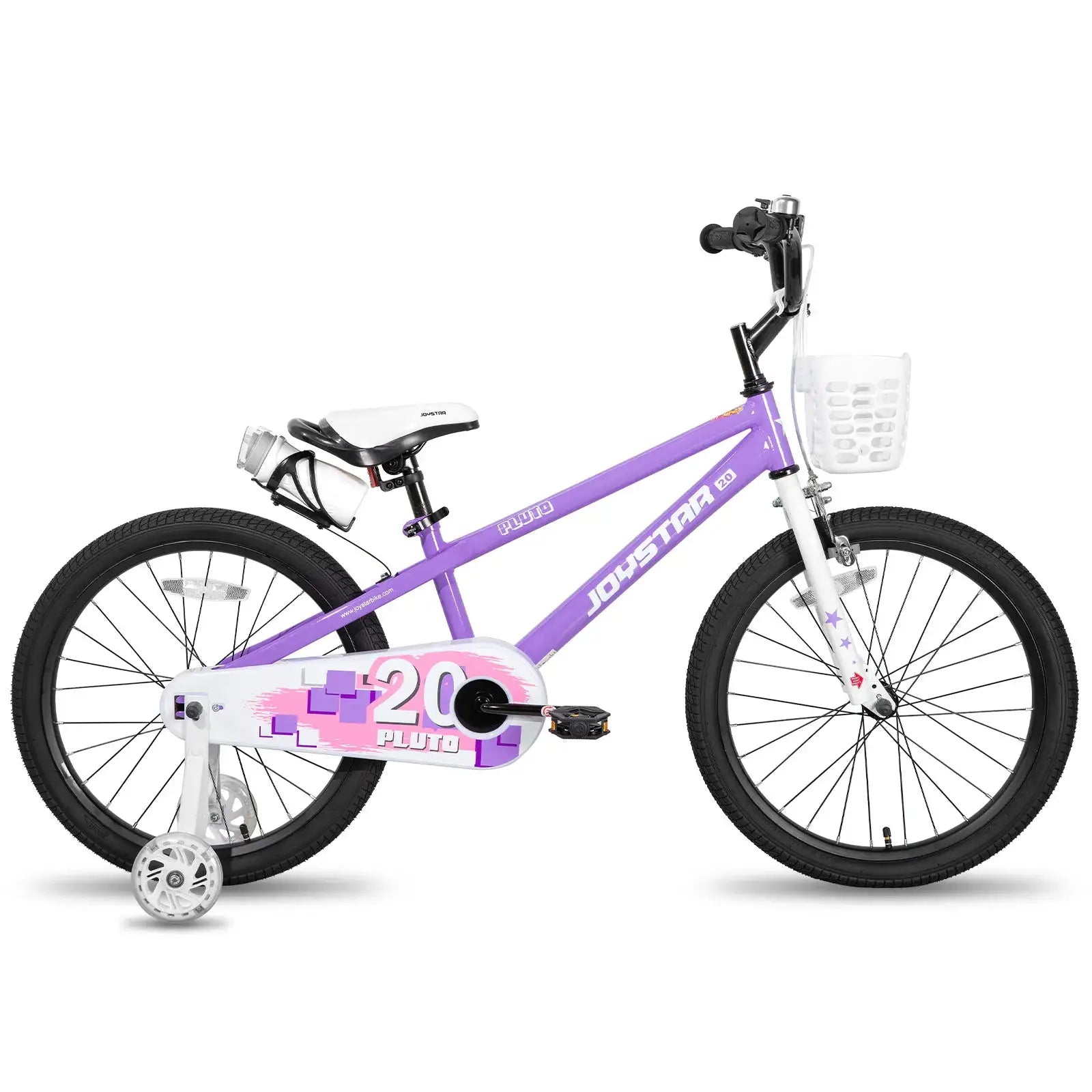 JOYSTAR Children's Bicycle for Boys Girls Age 3-12 Years, Kids' Bicycles with Light Up Training Wheels, Multiple Colors by Beastly Survival Outlet