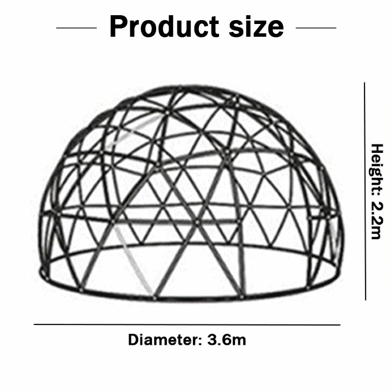 3.6M TPU Bubble Dome Tent for Outdoor Events Luxury Igloo Co