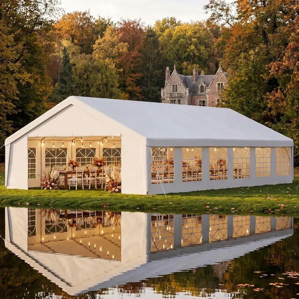 20x40 Waterproof Party Tent With Removable Sidewalls Door XL