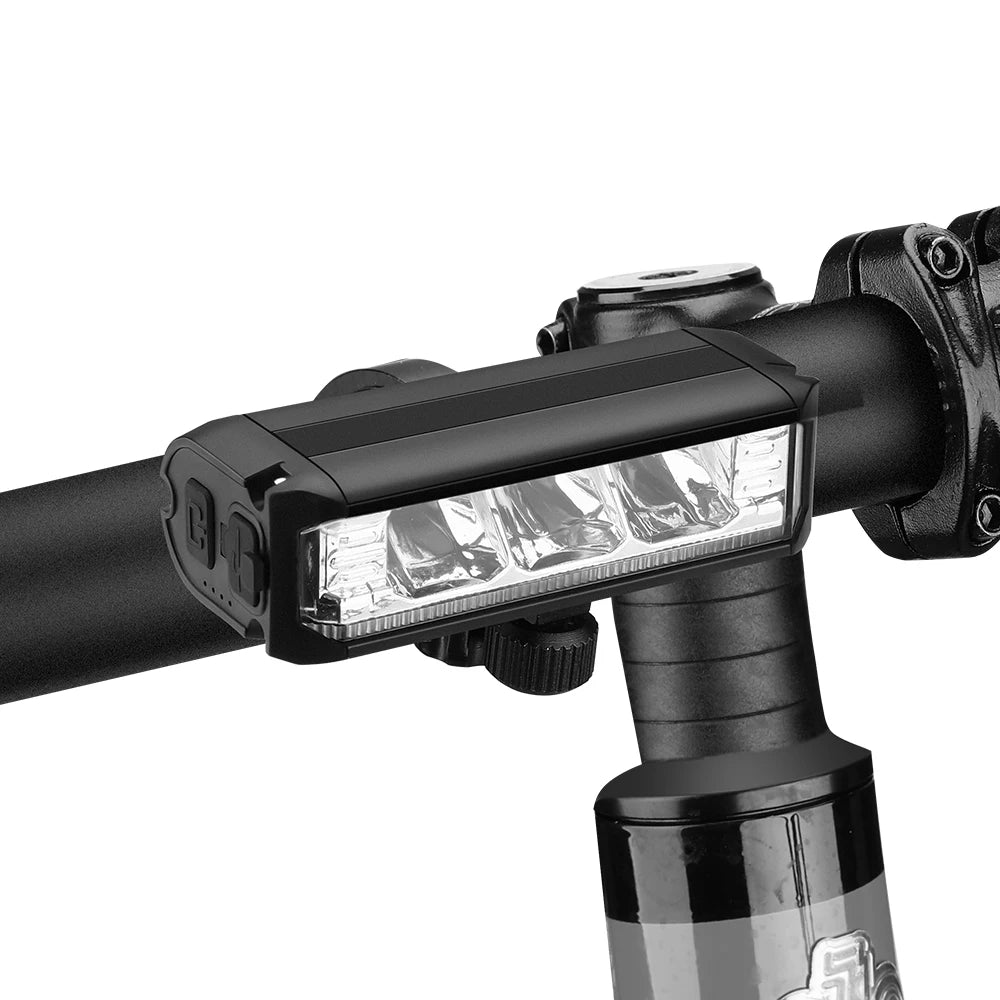 USB Rechargeable Bike Front Light 900 Lumens Night Cycling