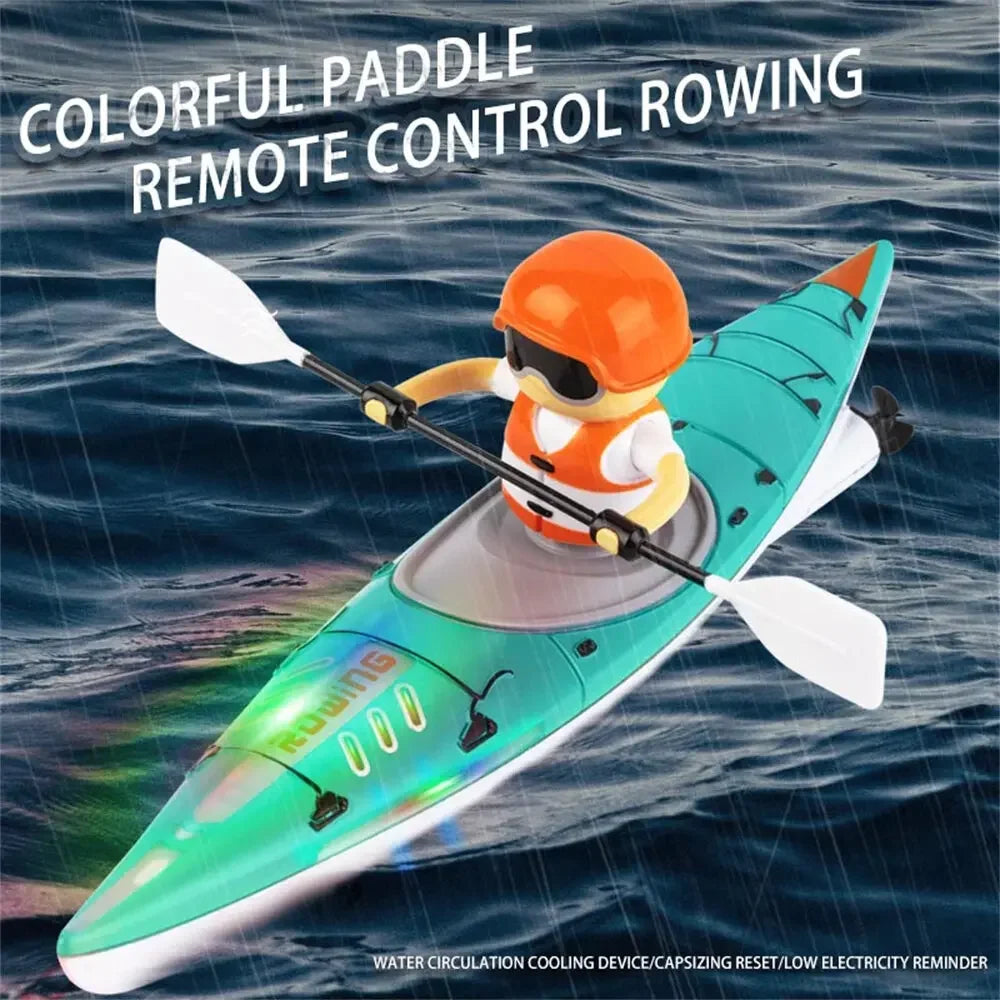 RC Boat Racing Remote Control Speedboat for Kids Outdoor Fun