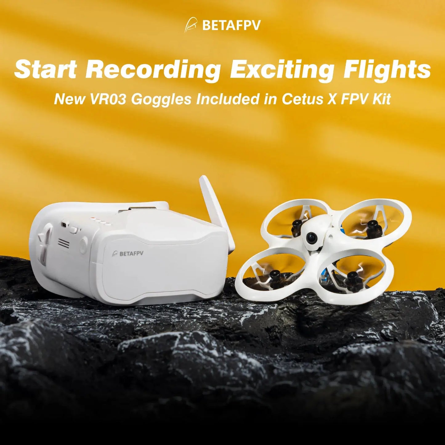 BETAFPV Cetus X FPV Kit Brushless FPV Quadcopter Indoor Racing Airplane Ship from US by Beastly Survival Outlet