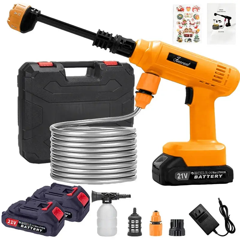 Power Blaster Plus Cordless Portable Pressure Washer Kit Pro by Beastly Survival Outlet