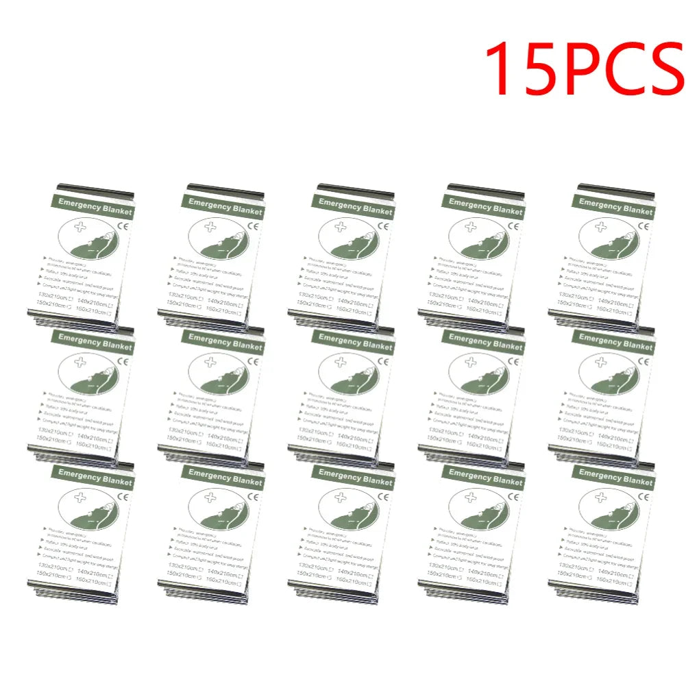 Emergency Survival Blanket Outdoors First Aid Rescue Thermal