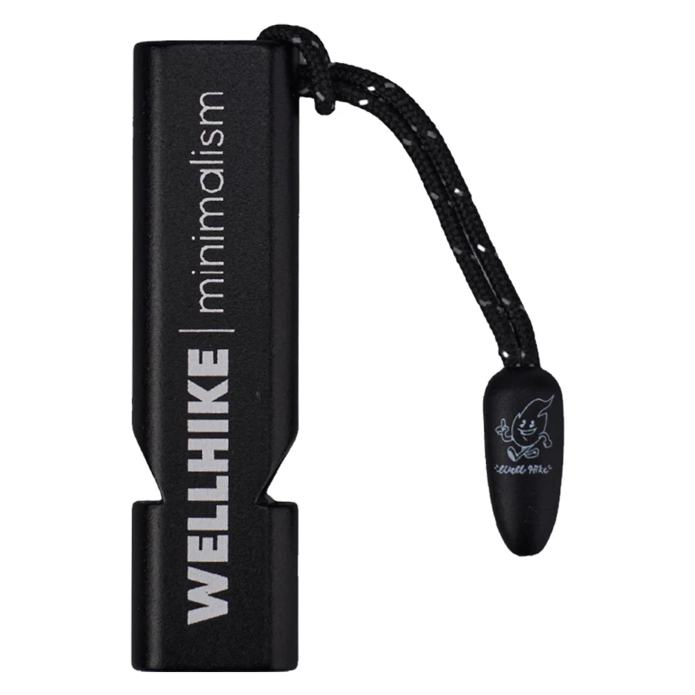 Double Tubes EDC Mini Whistle 120dB Outdoor Survival SOS
