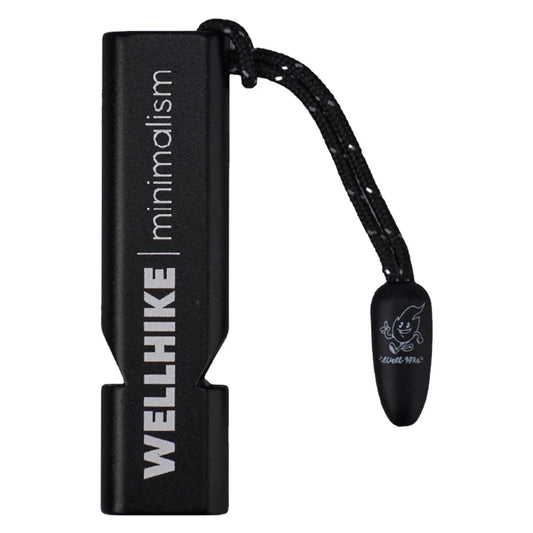 Double Tubes EDC Mini Whistle 120dB Outdoor Survival SOS