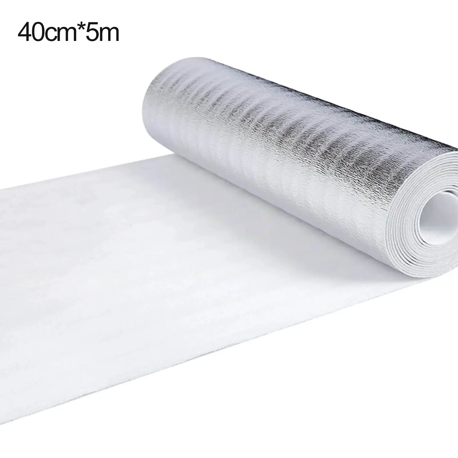 5/10m PET Aluminized Film Radiator Reflective Film Wall Thermal Insulation Reflective Film Aluminum Foil Thermal Insulation Film by Beastly Survival Outlet