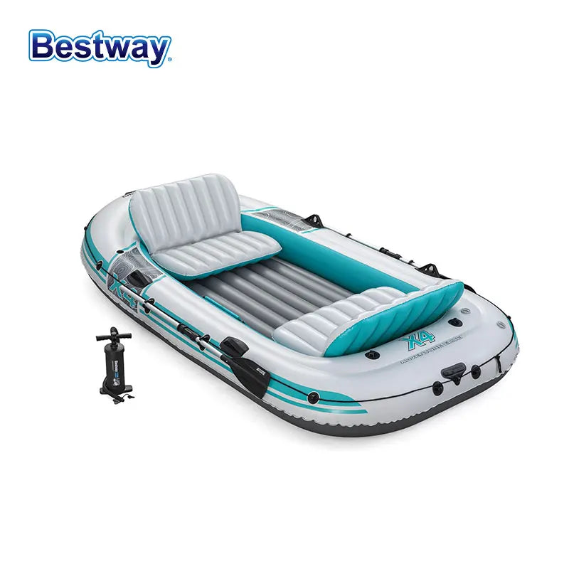 Bestway 65159 5 Person Inflatable Kayak Durable PVC Kit