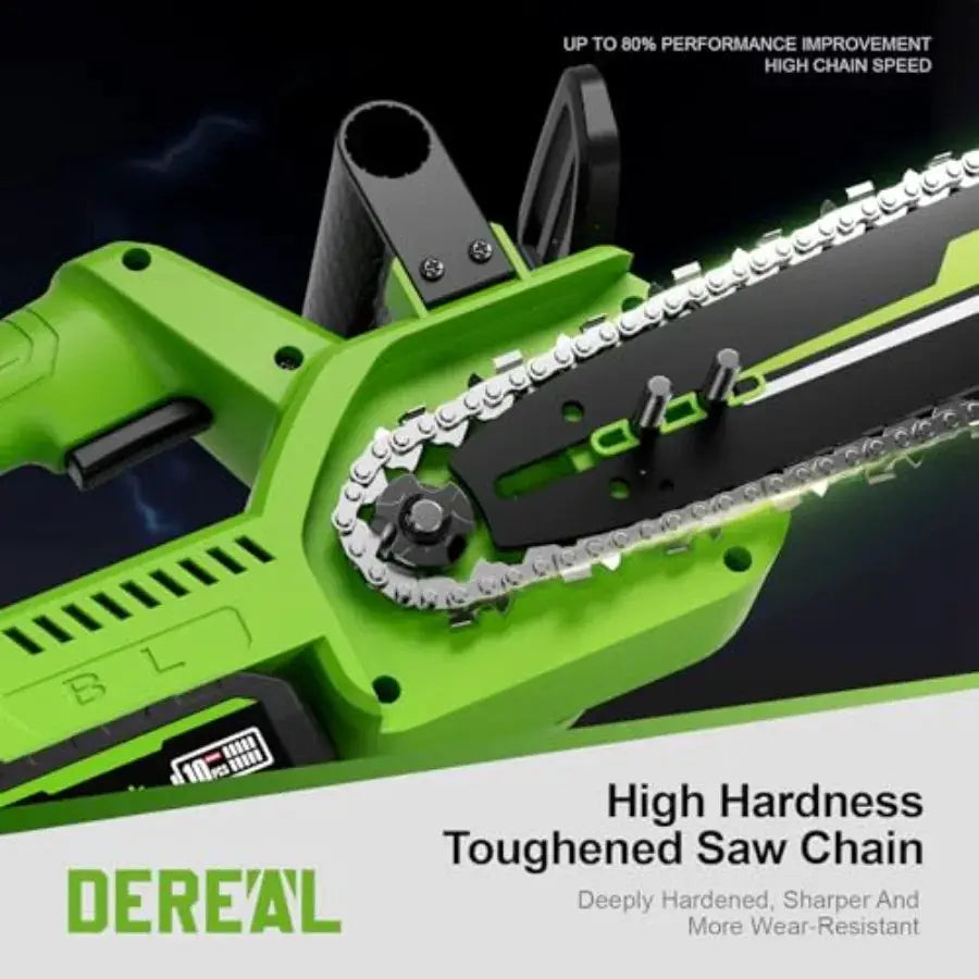 Cordless Electric Chainsaw for Outdoor Wood Cutting 12-Inch Dual-Mode Chain Saw with 20V Battery Power Includes 4.0Ah High-Capa by Beastly Survival Outlet