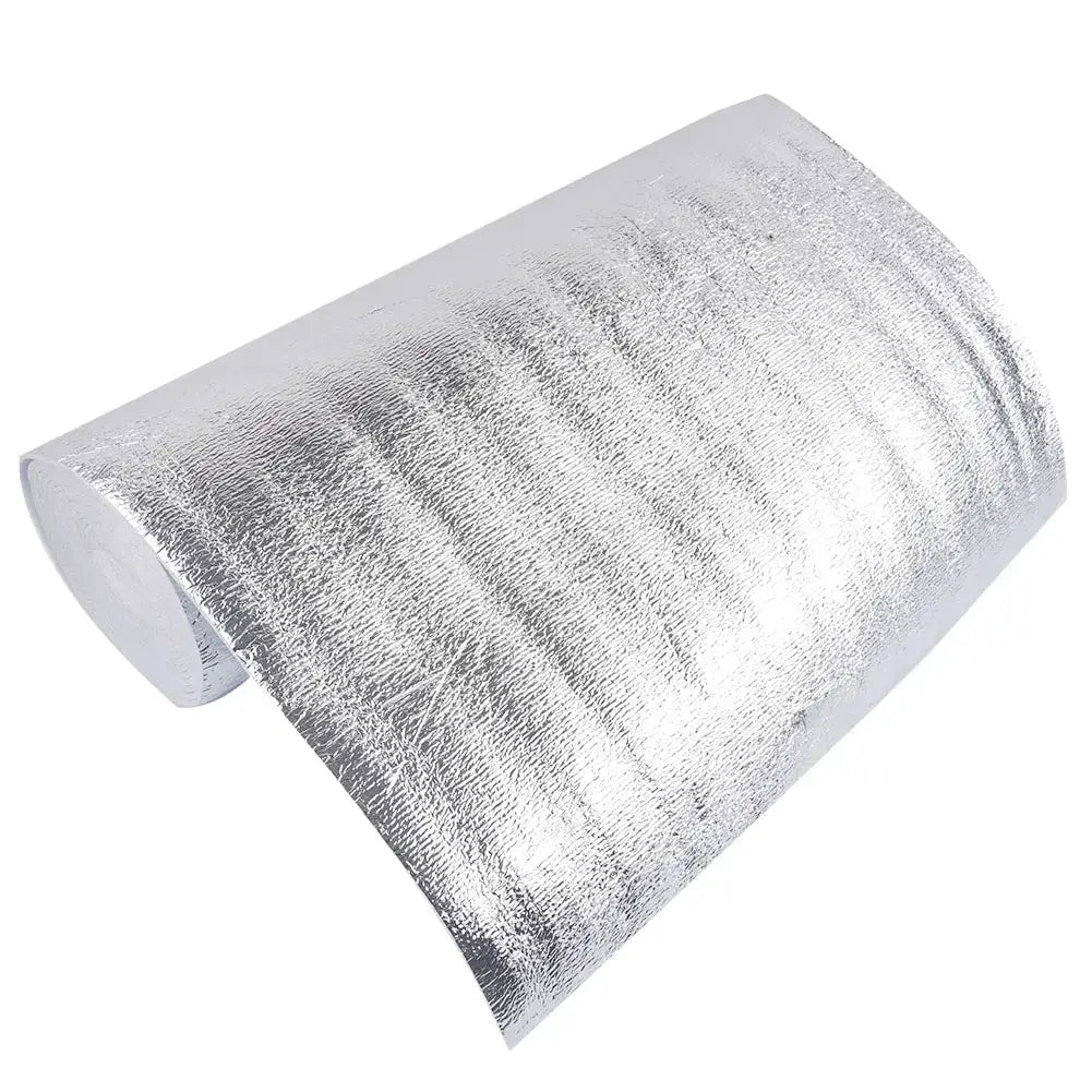 5/10m PET Aluminized Film Radiator Reflective Film Wall Thermal Insulation Reflective Film Aluminum Foil Thermal Insulation Film by Beastly Survival Outlet