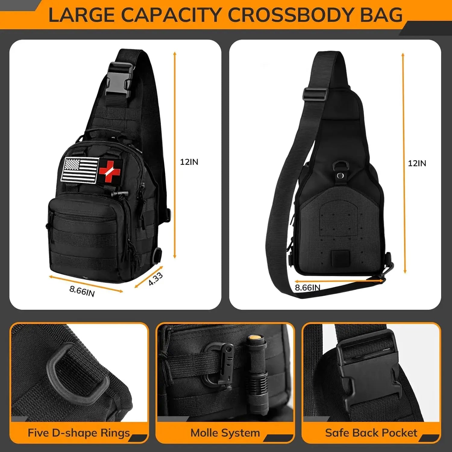 Survival Kit With First Aid And Tactical Gear Outdoors Gears by Beastly Survival Outlet