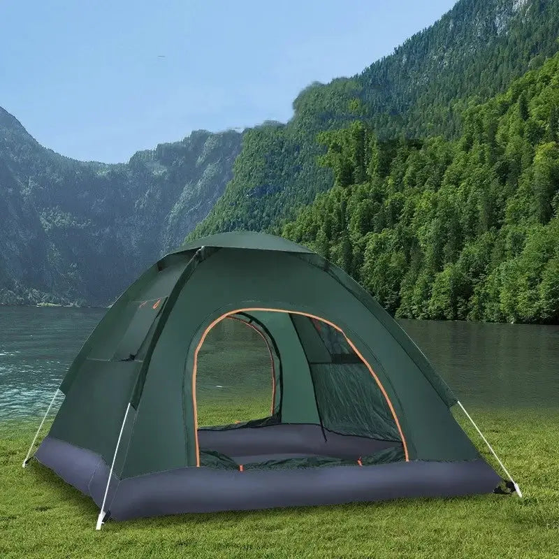 2-3Person Outdoor Pop Up Tent Waterproof Automatic Camping UV Protection Tents Llightweight Instant Setup Tourist Sun Shelter by Beastly Survival Outlet